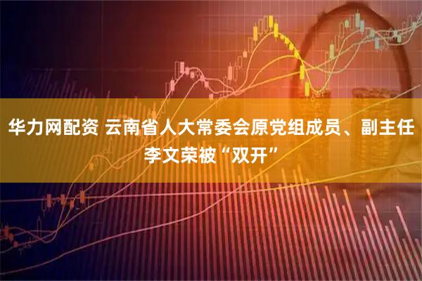 华力网配资 云南省人大常委会原党组成员、副主任李文荣被“双开”